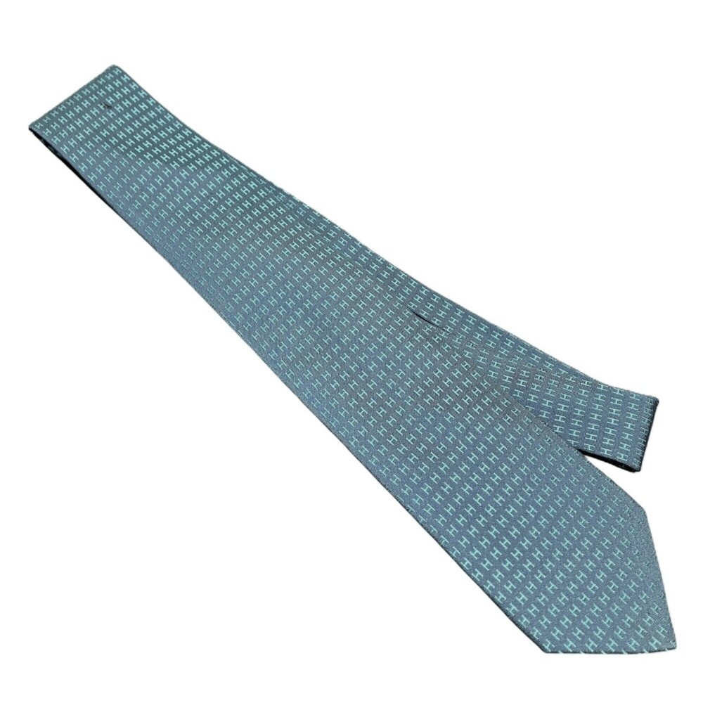 Hermes silk tie
